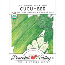 Load image into Gallery viewer, National Pickling Cucumber Seeds (Organic)
