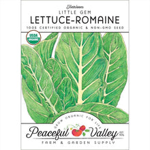 Load image into Gallery viewer, Little Gem Lettuce Seeds (Organic)