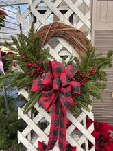 Load image into Gallery viewer, XMAS Custom Grapevine Decorated Wreath

