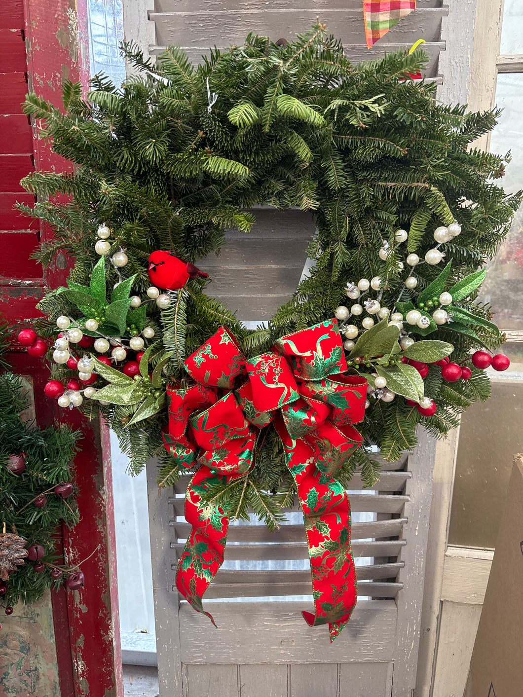 XMAS Custom Wreath-Classic Christmas