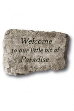 Load image into Gallery viewer, Statuary- Garden Greetings Stones- 10"
