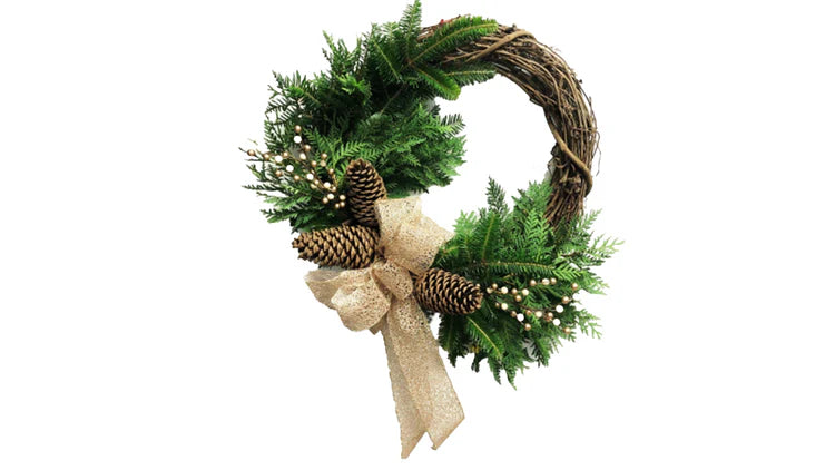XMAS Grapevine Wreath- Decorated Premium