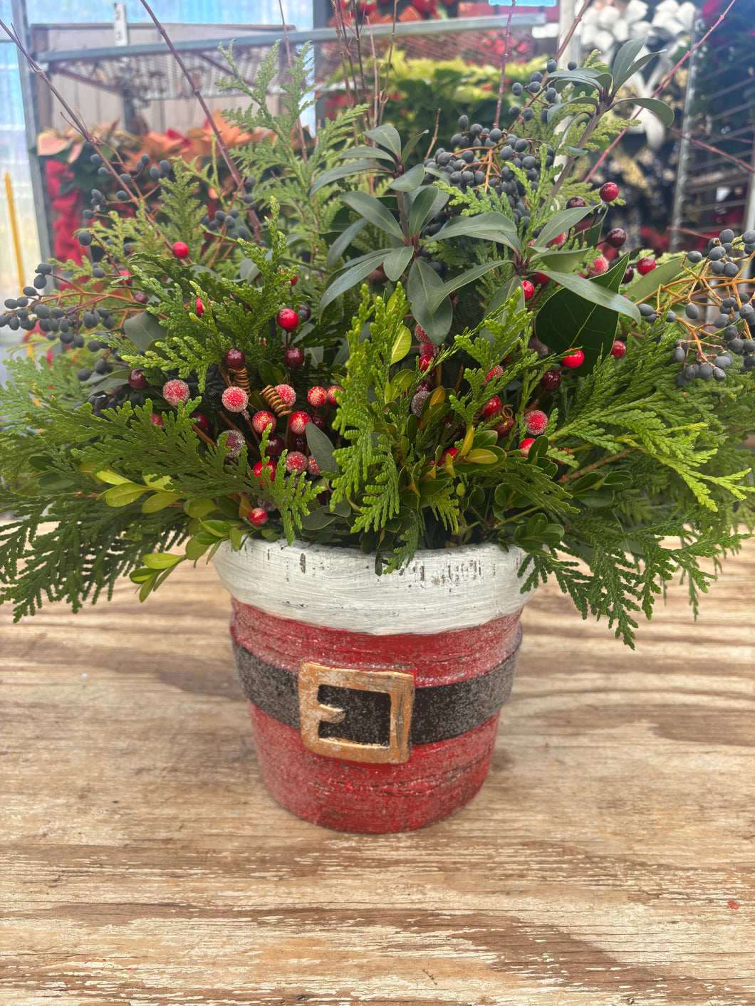 December 17th @ 6pm - Santa Pot Centerpiece