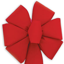 Load image into Gallery viewer, XMAS Deep Red 6 Loop Bow- 12"
