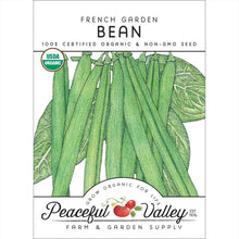 Load image into Gallery viewer, French Garden Bean Seeds (Organic)
