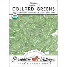 Load image into Gallery viewer, Champion Collard Green Seeds (Organic)
