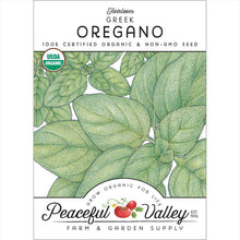 Load image into Gallery viewer, Greek Oregano Seeds (Organic)
