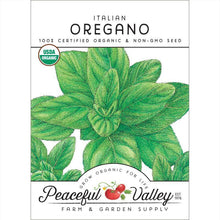 Load image into Gallery viewer, Italian Oregano Seeds (Organic)

