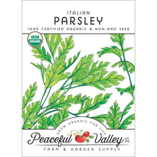 Load image into Gallery viewer, Italian Parsley Seeds (Organic)
