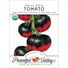 Load image into Gallery viewer, Indigo Apple Tomato Seeds (Organic)
