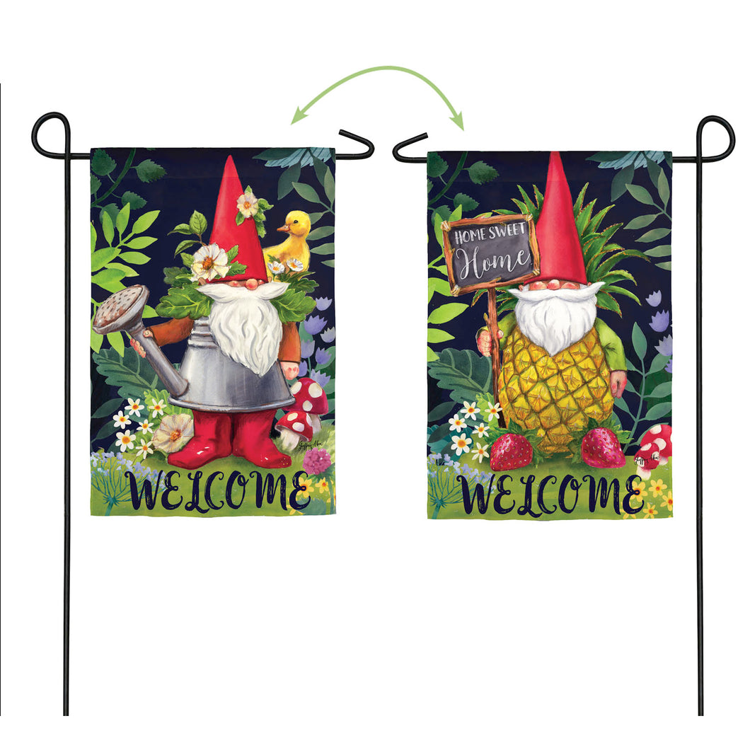 Gnomes in the Garden Flag