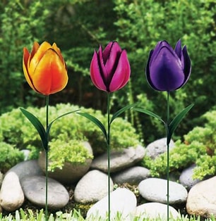 Alpine Tulip Garden Stake