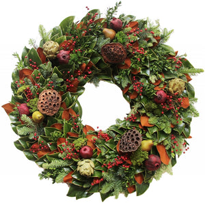 Colonial Trimmings Wreath 18"