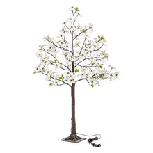 Load image into Gallery viewer, Lighted Faux Dogwood 4&#39;
