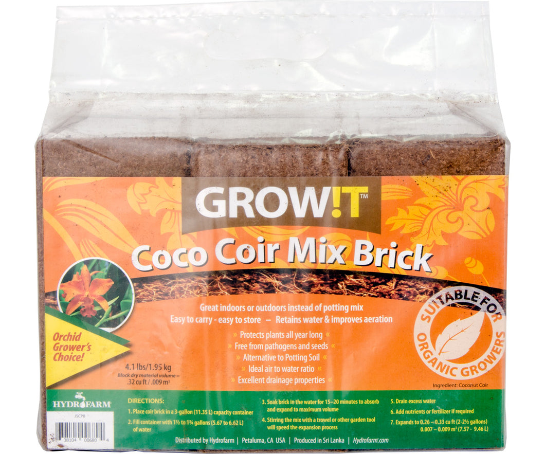 HDF Grow it Coco Coir 3 pack