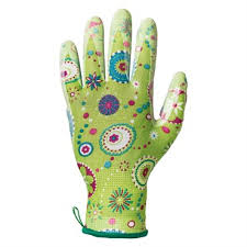 Hestra Green Patterned Glove L
