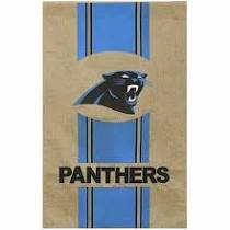 Panthers Burlap Garden Flag