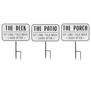 Mini Yard Stake Porch/Deck/Pat