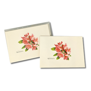 Rhododendron note cards