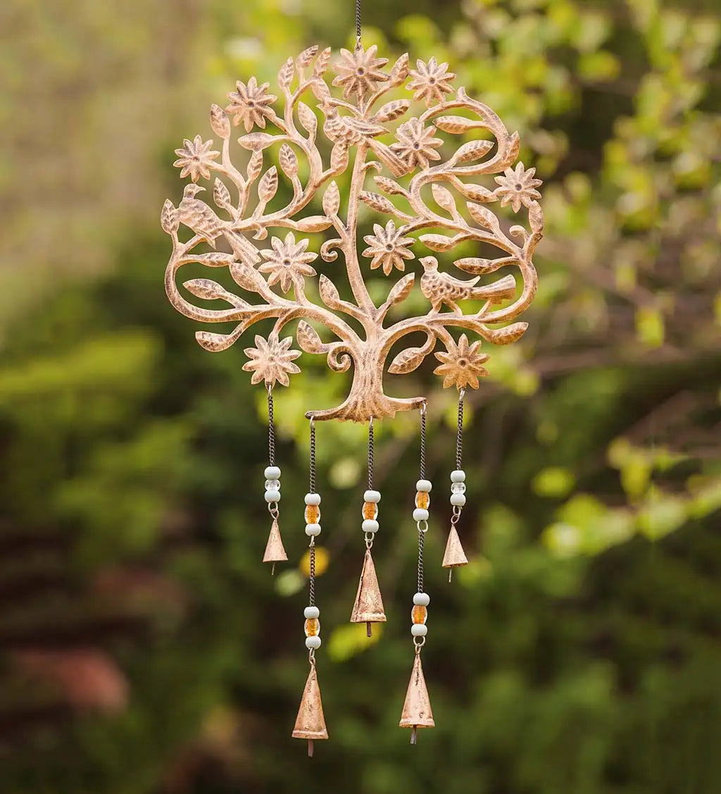 Tree of Life Garden Bells